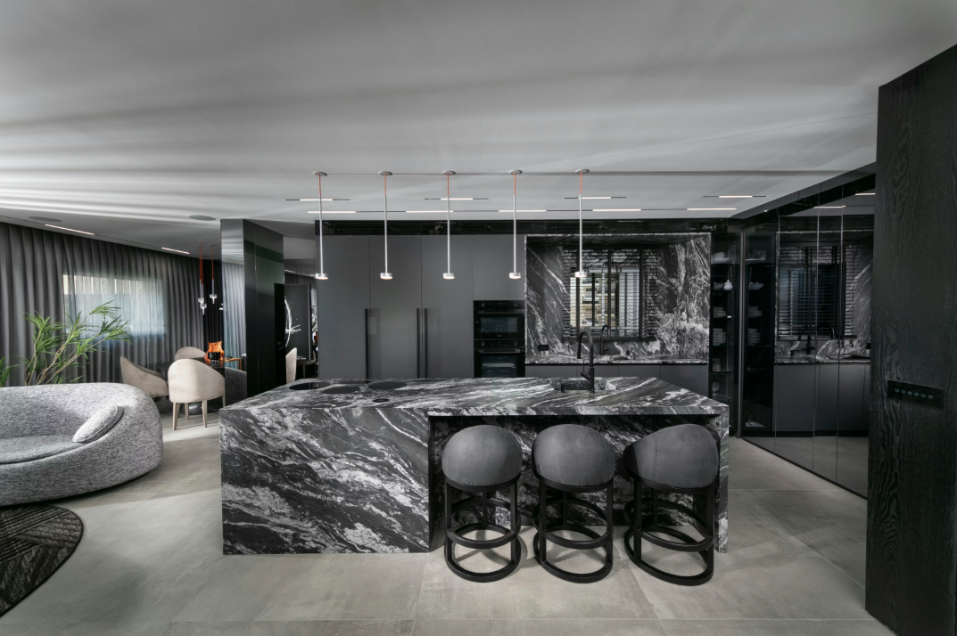 Habillage douche Dekton 6mm